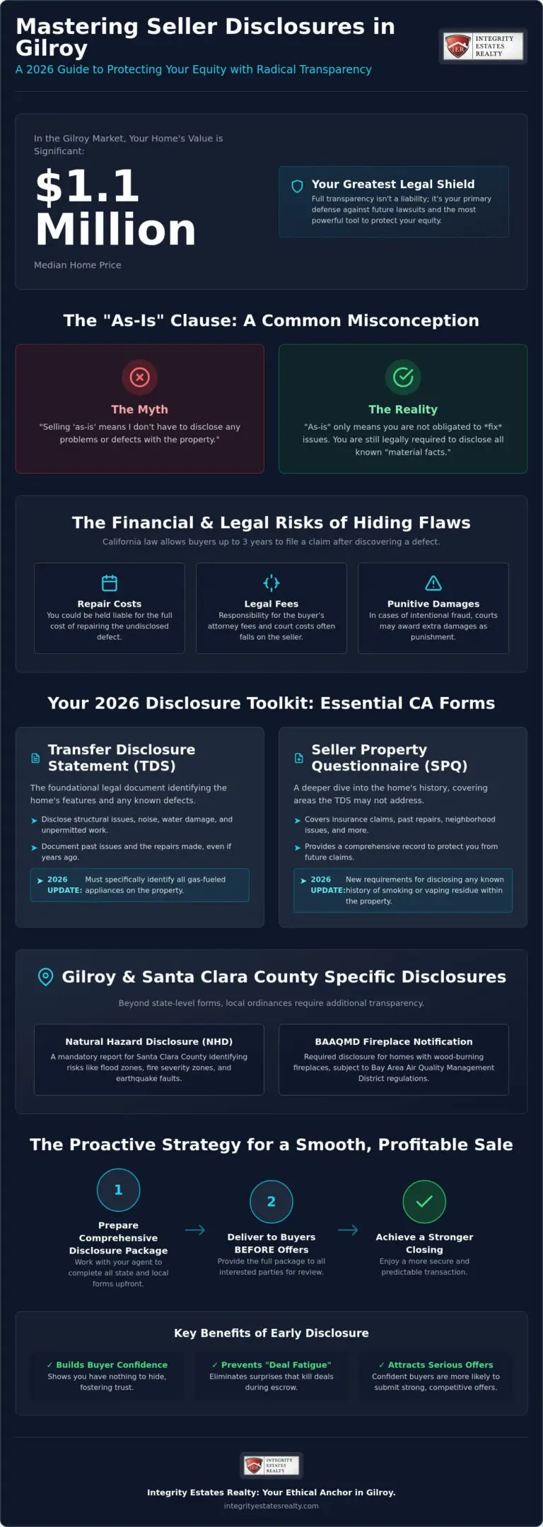 Seller Disclosure Requirements Gilroy CA: The 2026 Homeowner’s Compliance Guide
