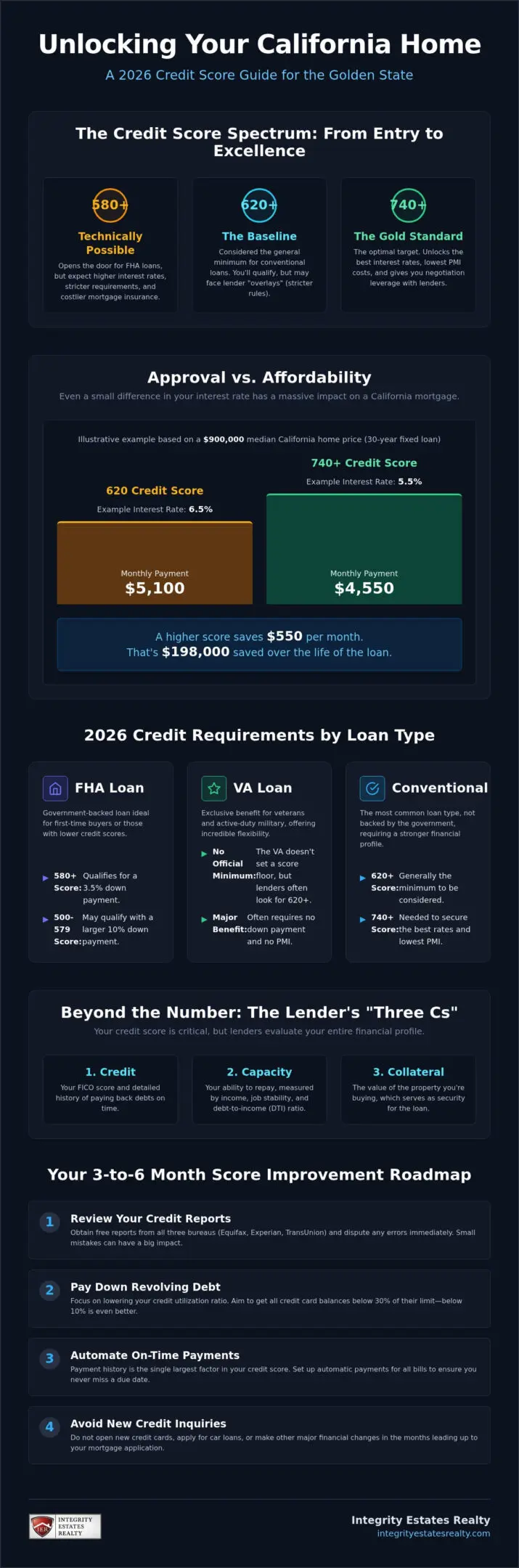What Credit Score is Needed to Buy a House in California? (2026 Financial Guide)